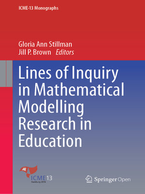 cover image of Lines of Inquiry in Mathematical Modelling Research in Education